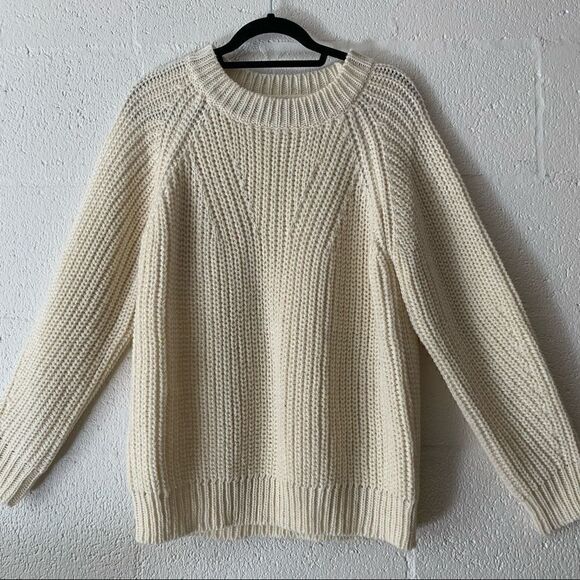 NWT Anthropologie The Korner Gold Sweater - Picture 2 of 4